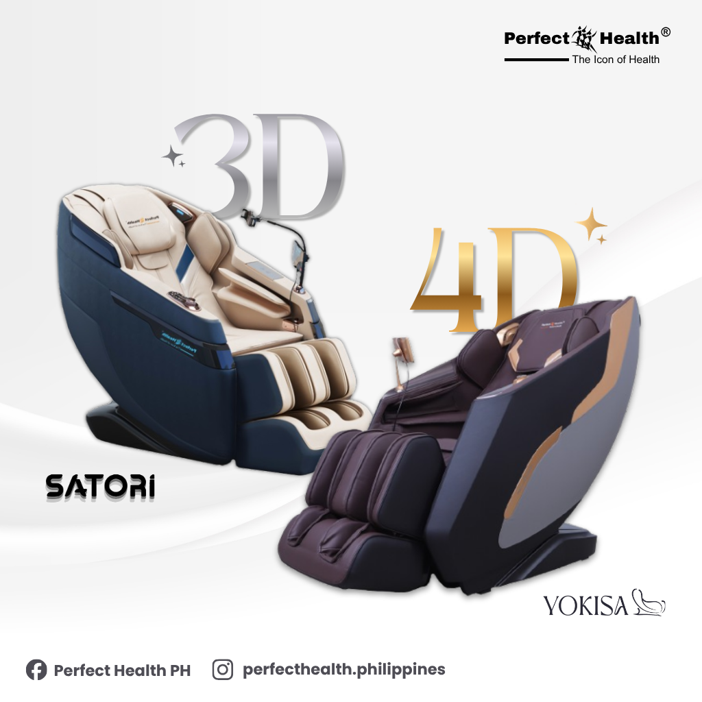 3D vs 4D massage chair comparison